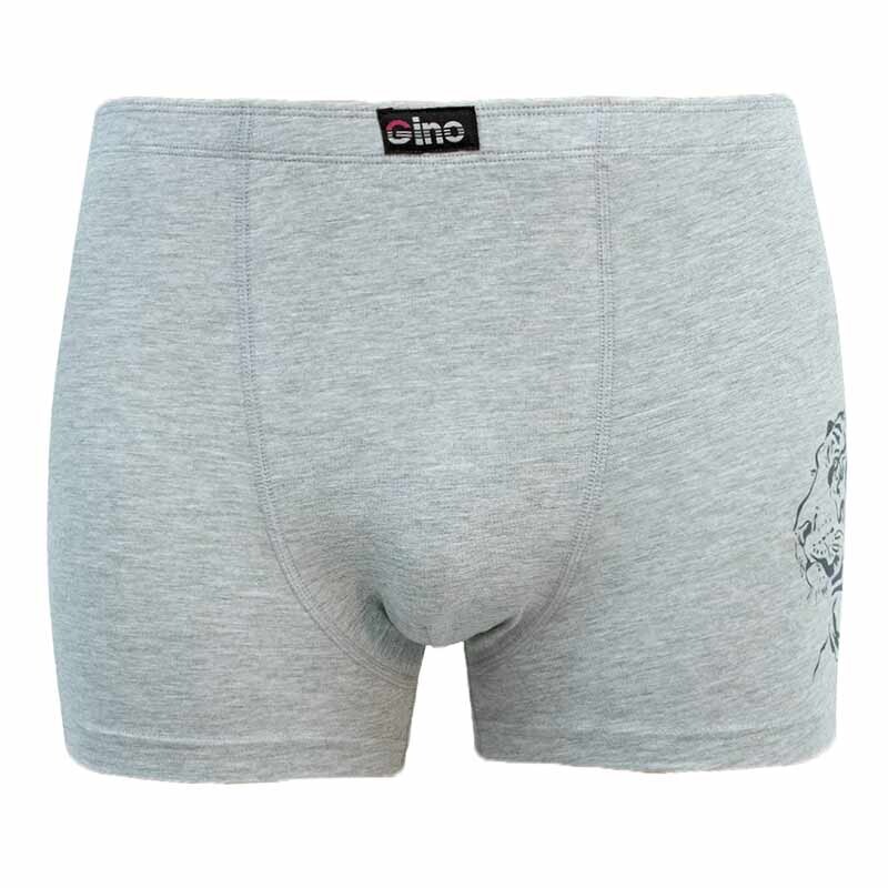 Pánské boxerky Gino šedé (73100) M, trenky / trenýrky