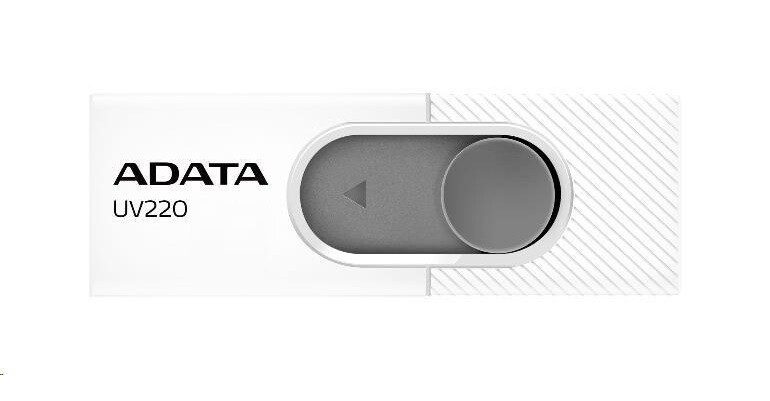 Flash disk ADATA UV220 Classic 32GB bílo-šedý 91091