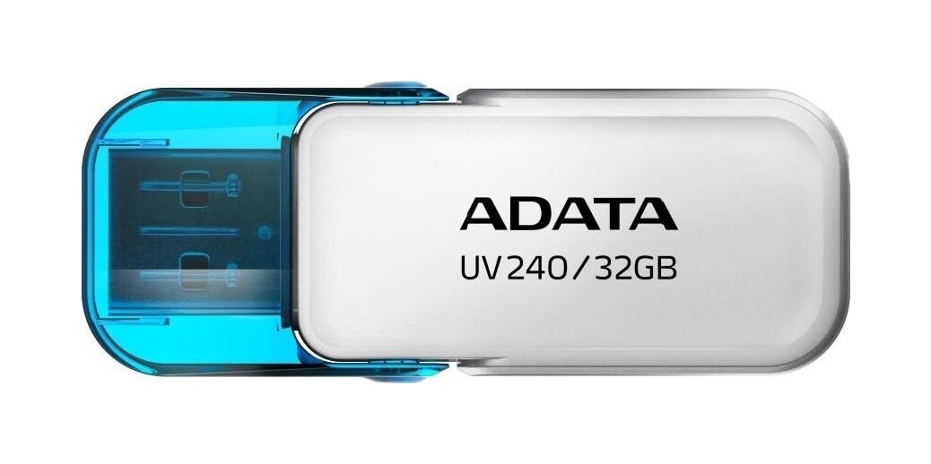 Flash disk ADATA UV240 Classic 32GB bílý 82476