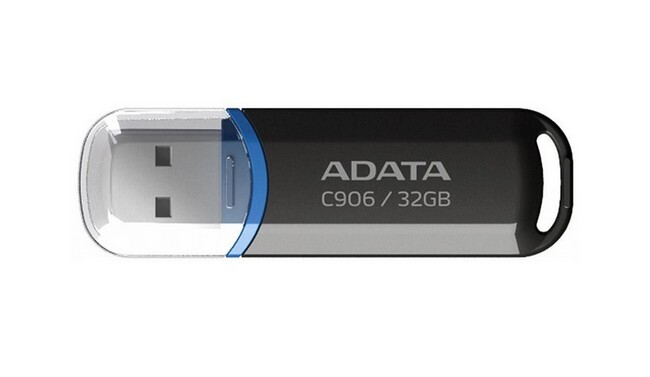 Flash disk ADATA C906 Classic 32GB černý 64695