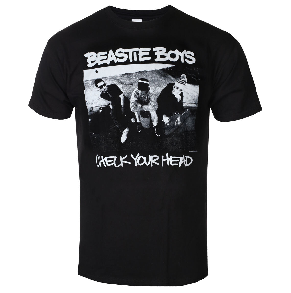 Tričko metal pánské Beastie Boys - CHECK YOUR HEAD - PLASTIC HEAD - RTBBO018 BEB25003BLTS S