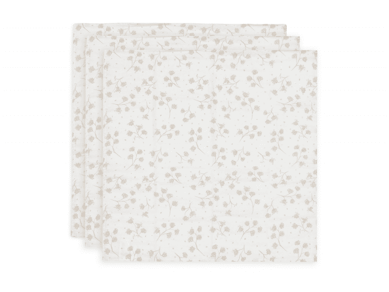 Jollein Pleny 3 ks 70x70 cm Leafy Dreams