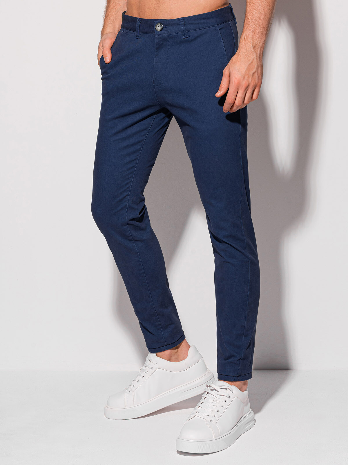 Pánské kalhoty Edoti P1089/navy_120598