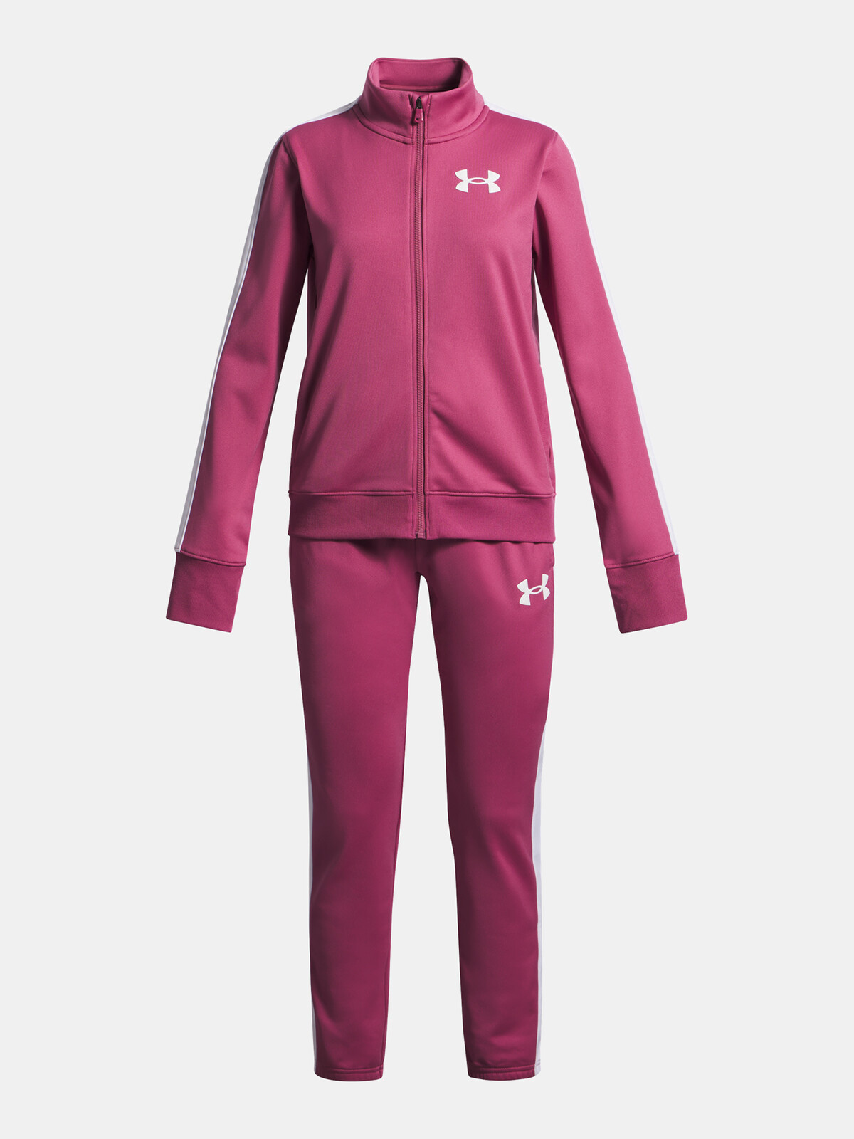 Dívčí souprava Under Armour UA Knit Track Suit-RED - Holky