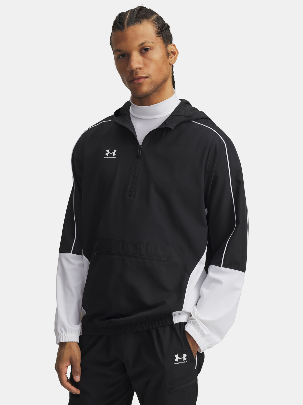 Pánská bunda Under Armour UA M Challenger Warmup Jkt-BLK - Pánské