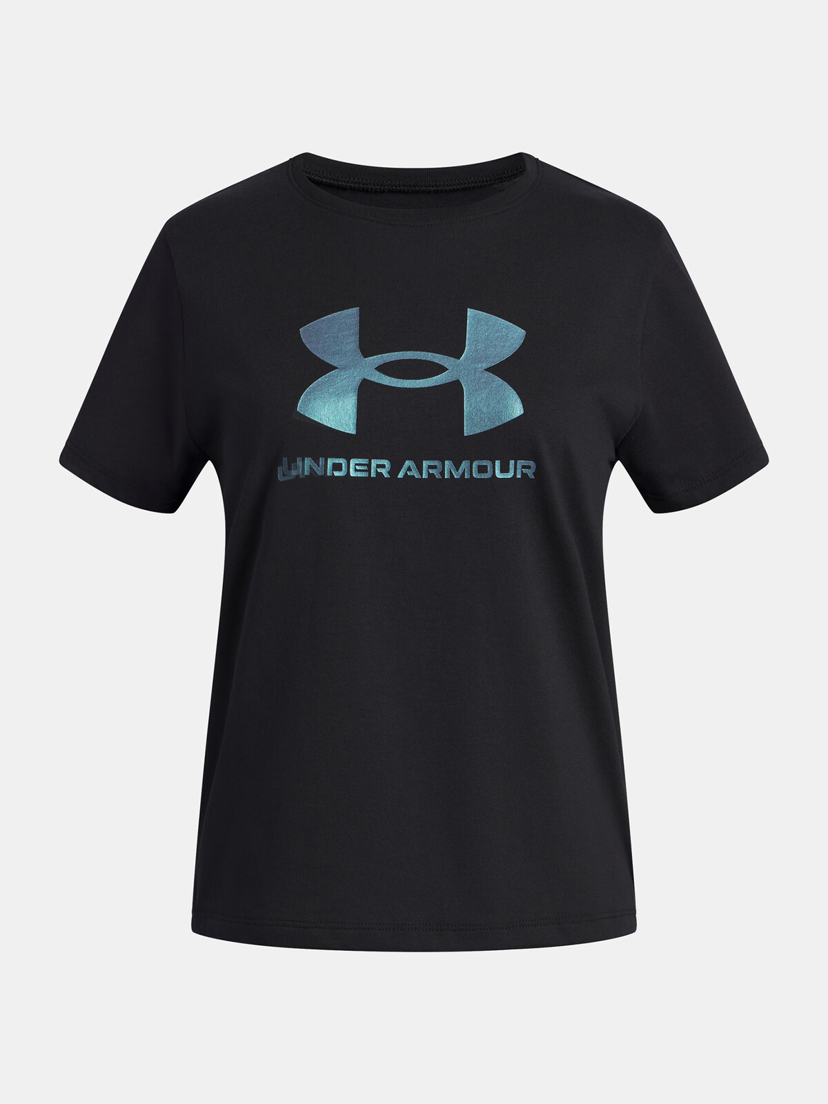 Dívčí tričko Under Armour UA G Rival Shimmer SS-BLK - Holky