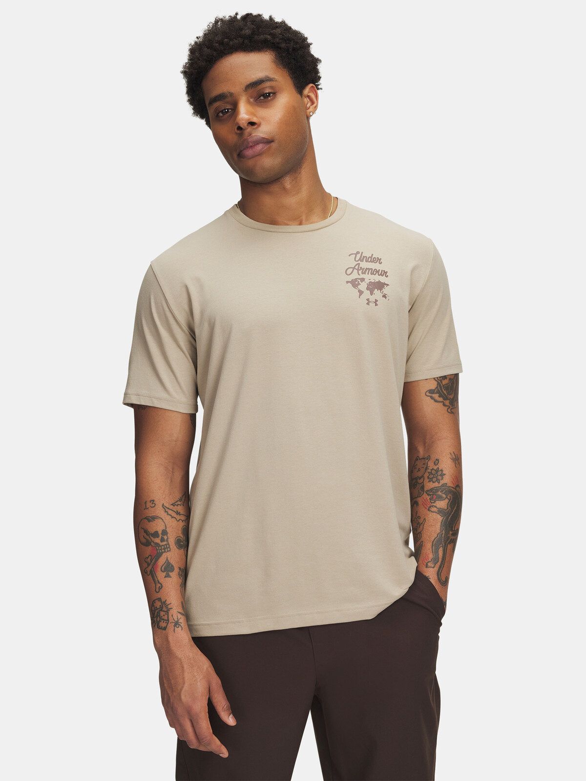 Pánské tričko Under Armour UA 60/40S SPORTS WM SS-BRN - Pánské