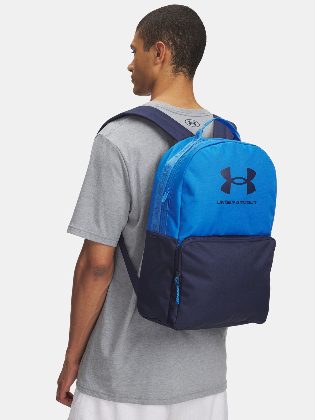 Unisexový batoh Under Armour UA Essential Backpack-BLU - unisex