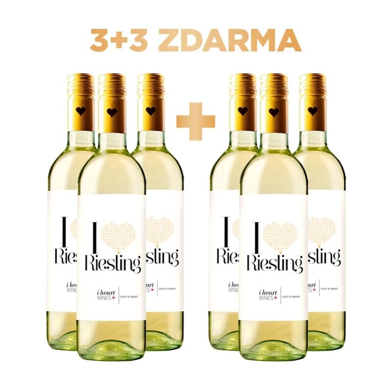 i heart Riesling 3 + 3 ZDARMA