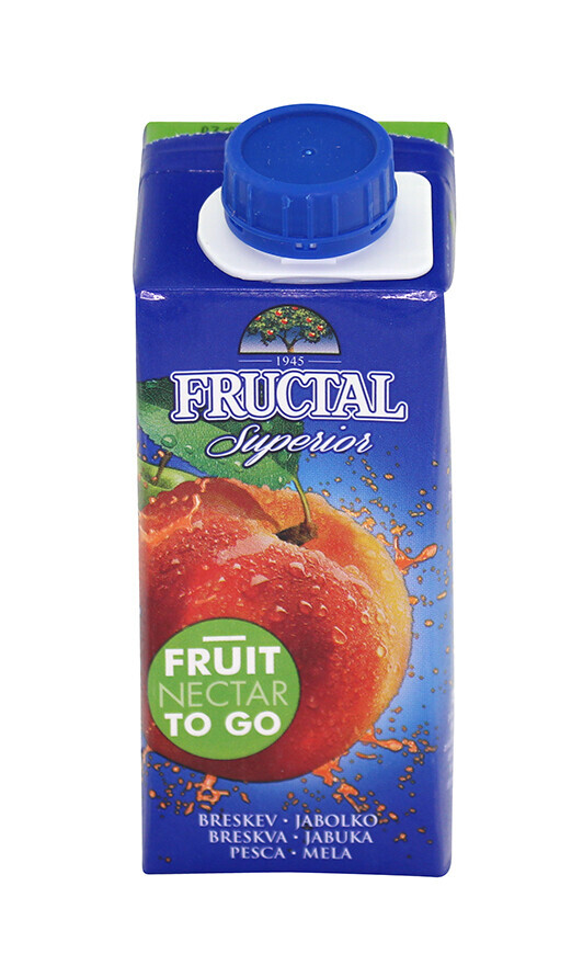 Fructal superior broskev 0,2 l DMT 09/2025