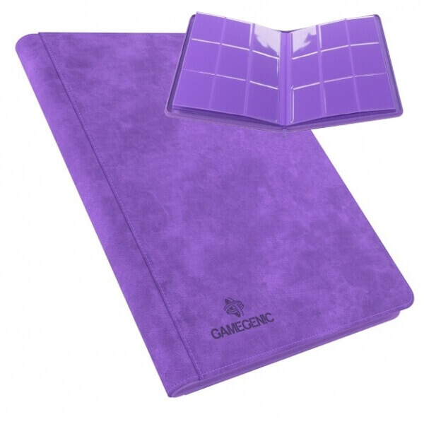 Album na karty Gamegenic Zip-Up 18-Pocket Purple