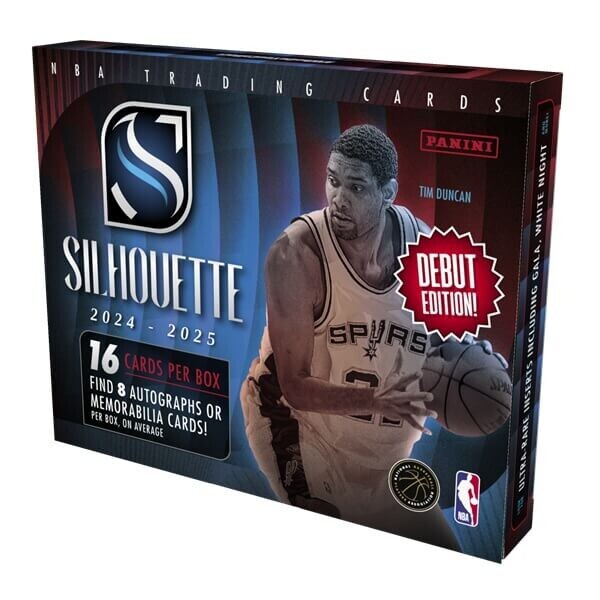 2024-2025 NBA karty Panini Silhouette Basketball Hobby Box