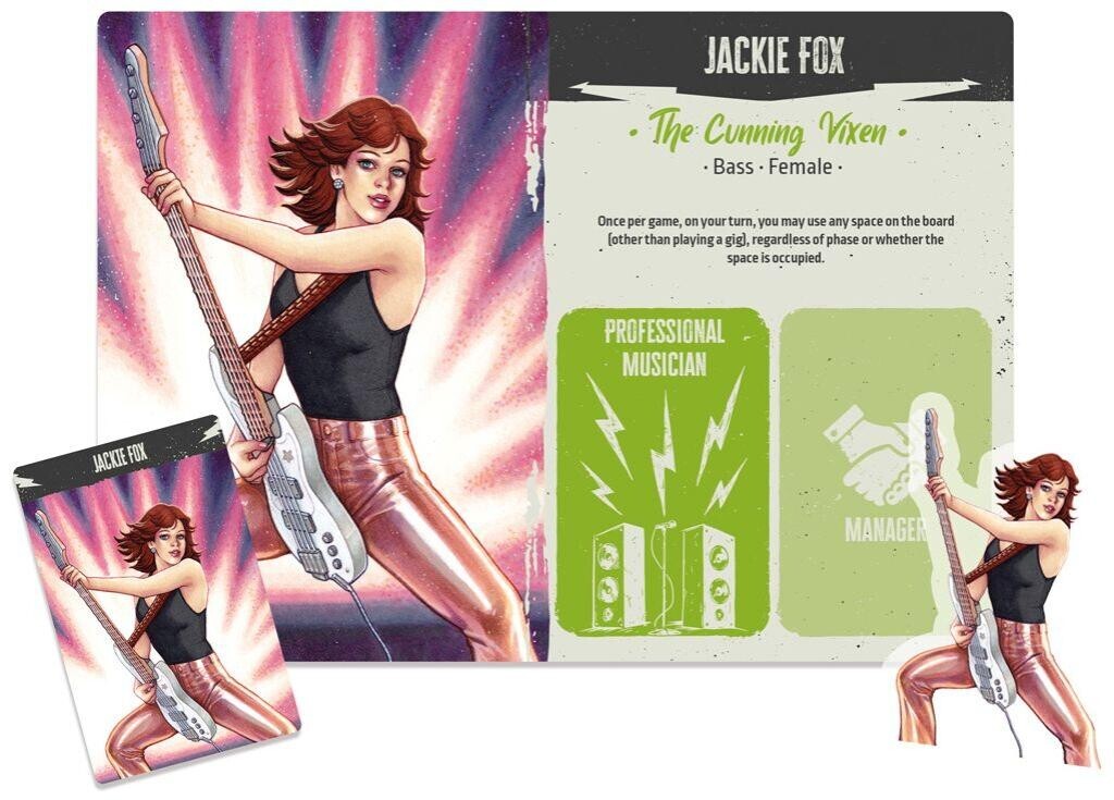 Devir Rock Hard: 1977 – Jackie Fox Promo Character