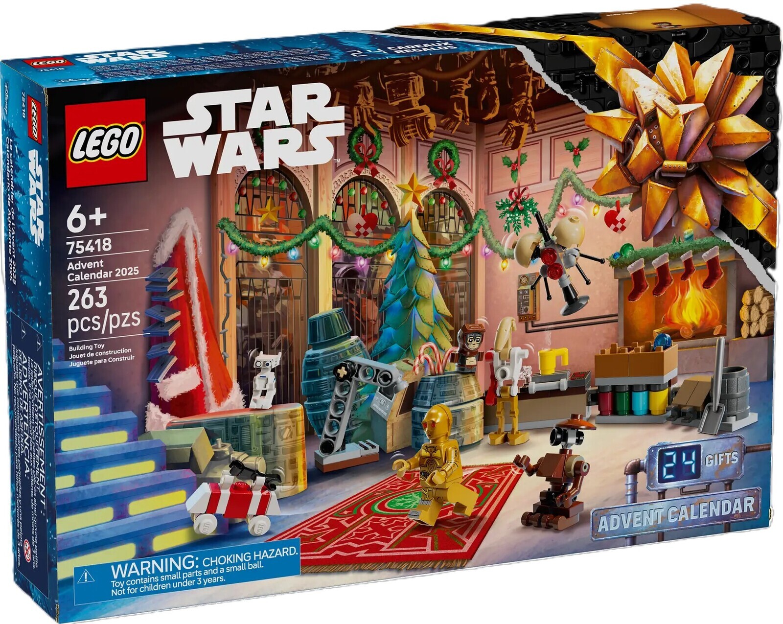 LEGO LEGO® Star Wars™ Adventní kalendář 2025 75418