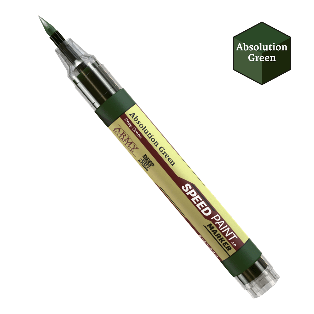 Army Painter - Speedpaint Marker: Absolution Green