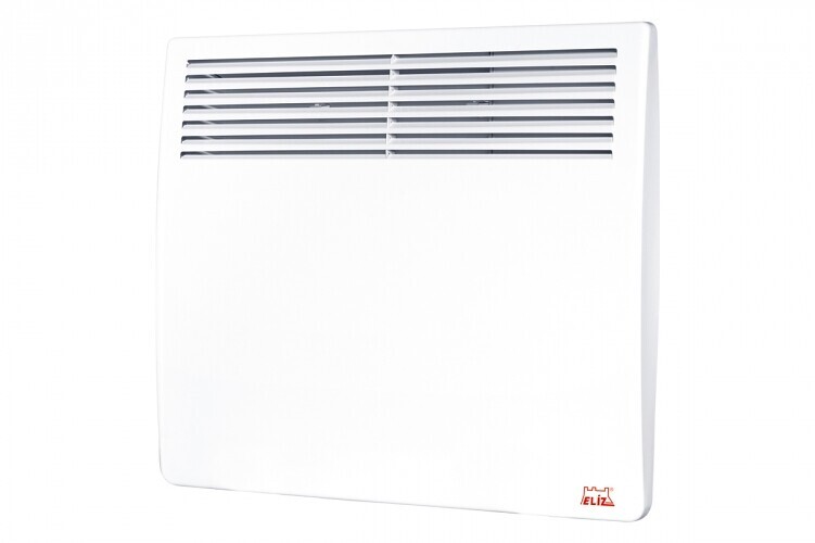 Elíz ECW 100 WIFI (1000W) Elektrický nástěnný konvektor s WIFI, příkon 500/1000 W, elektronické ovládání, týdenní časovač, 24 hodin. časovač, LED displej, dětská pojistka, automatické vypnutí při přehřátí nebo pádu ze zdi, noži