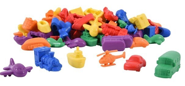 EDX Education Třídicí dopravní prostředky /sáček/ (72 ks)