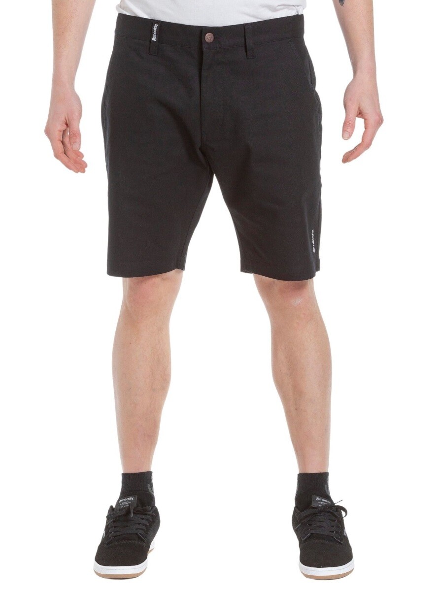 Pánské kraťasy meatfly anthrax černá 38