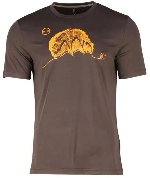 Pánské funkční tričko gts 211851 hnědá xl