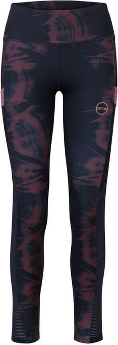 Dámské legíny gts 708241 fialová/ černá l