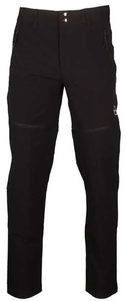 Pánské outdoorové kalhoty s odnímatelnými nohavicemi gts 607351 černá l