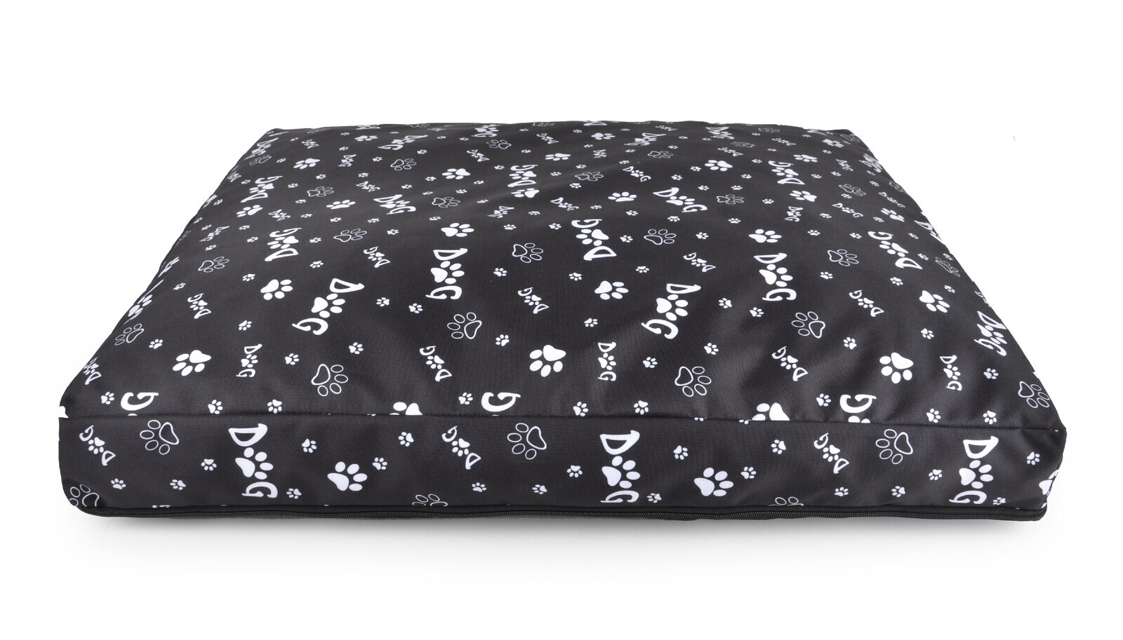 Matrace pro psy ROCKY DOG černá/bílá 2XL 120x80x15 cm Mybesthome