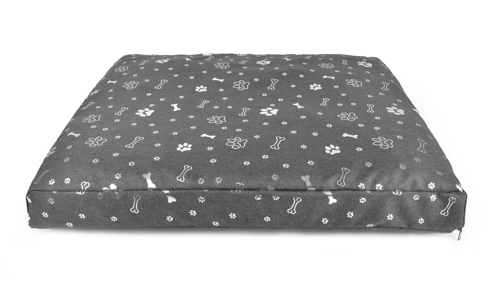 Matrace pro psy ROCKY antracitová/stříbrná S 70x50x20 cm Mybesthome