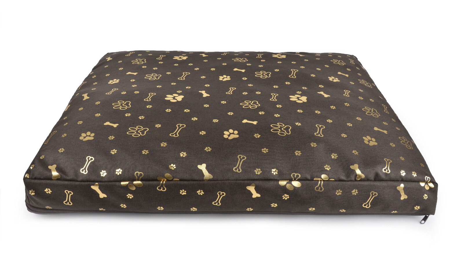 Matrace pro psy ROCKY hnědá/zlatá S 70x50x20 cm Mybesthome