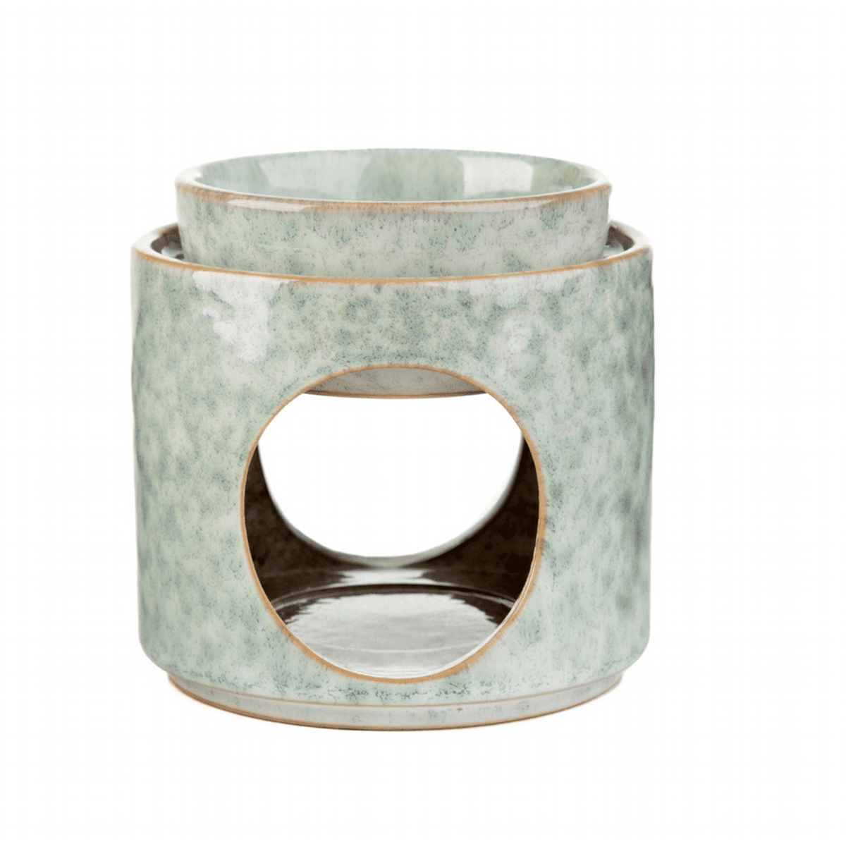 Aromalampička | SOLETO | keramická zelená | 9x9x10 cm | 888699