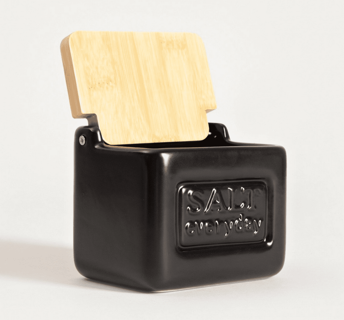 Dóza na sůl | SYLAN | černý | 12x11 cm | 757402