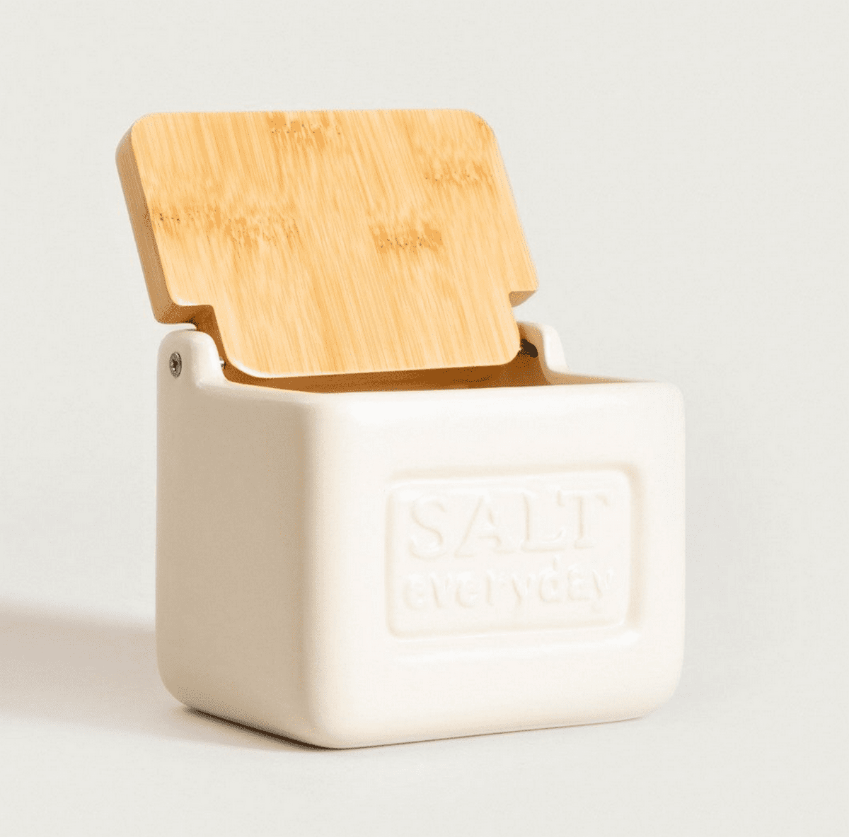 Dóza na sůl | SYLAN | smetanová na sůl | 12x11 cm | 757396