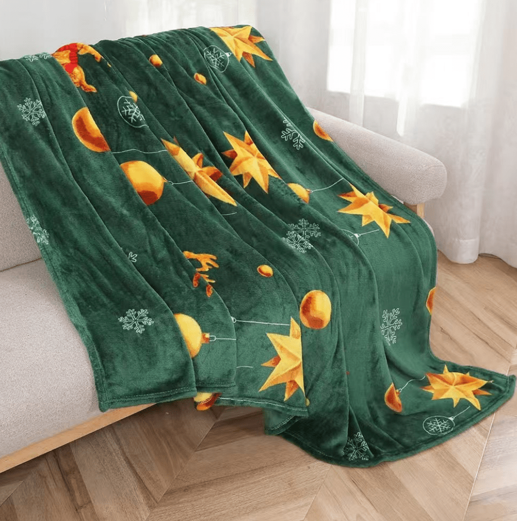 Vánoční deka mikrovláknová XMAS DAYS V. 160x200 cm Mybesthome