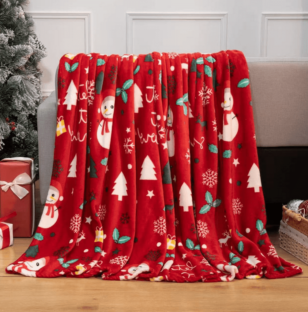 Vánoční deka mikrovláknová XMAS DAYS VIII. 160x200 cm Mybesthome