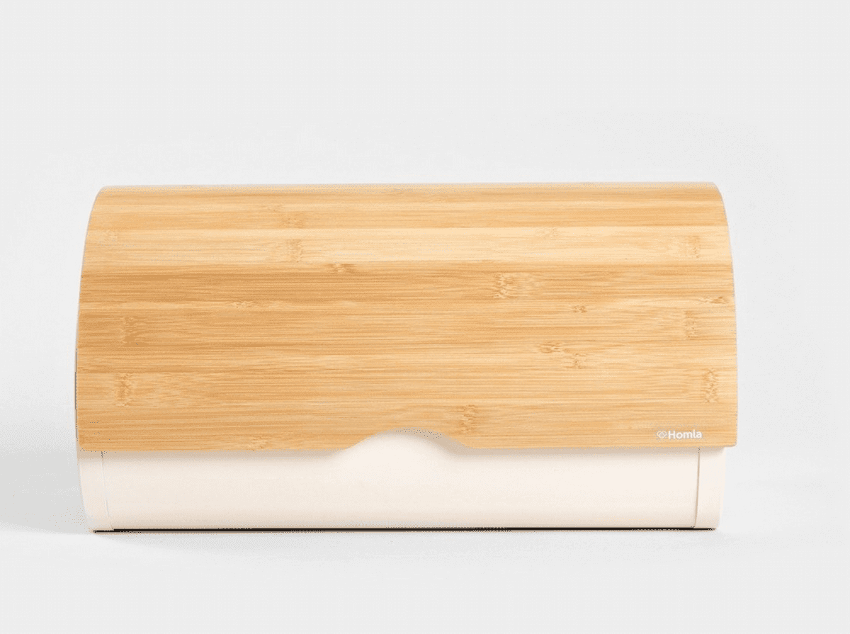 Chlebník | RAKEL | zaoblený krémový | 38x25x21 cm | 747687