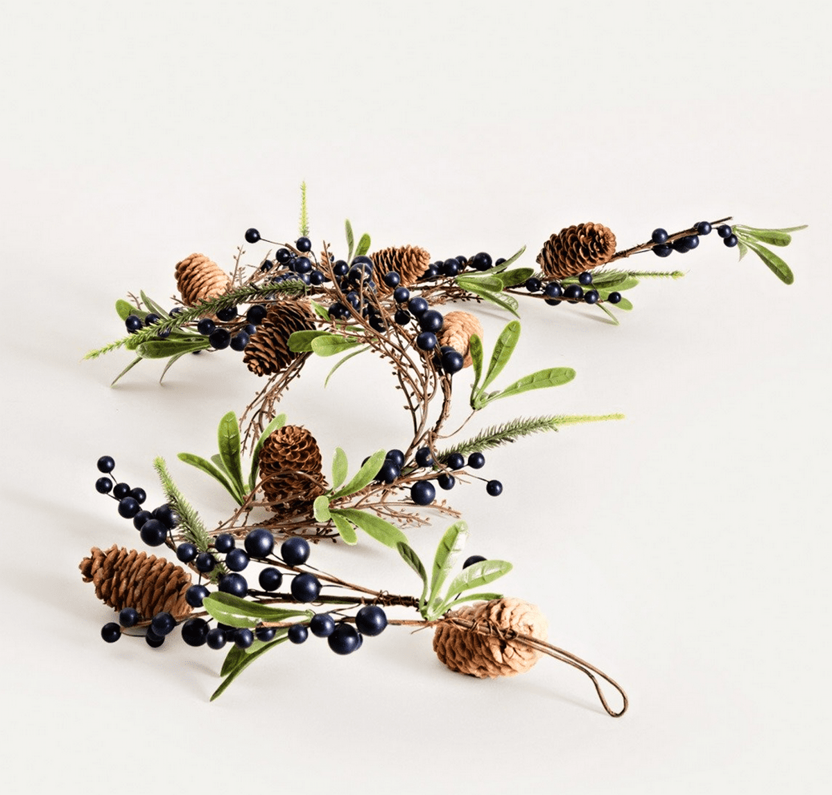 Girlanda | TUNDRA | s šiškami a hlohem | 120 cm | 752766 Homla - Nový