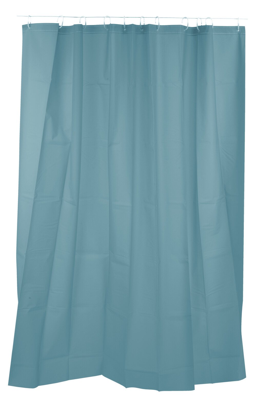 SPA | Koupelnový závěs se 12 kroužky | nepropustný | 180 × 180 cm | pastelově modrý