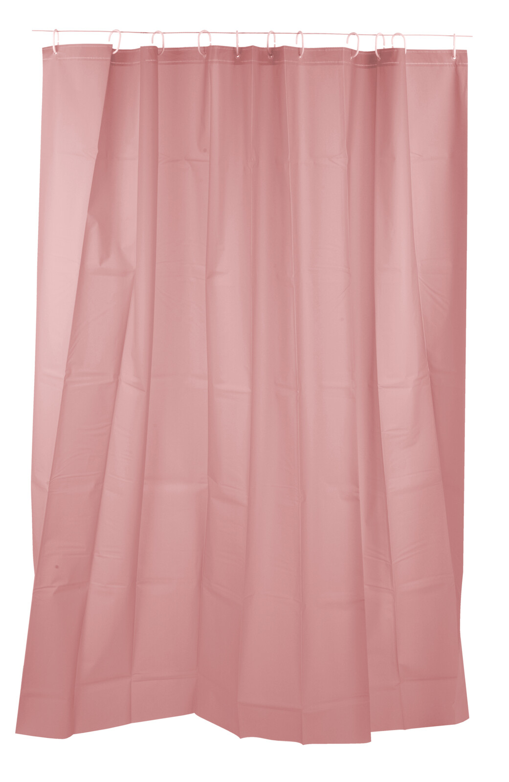 SPA | Koupelnový závěs se 12 kroužky | nepropustný | 180 × 180 cm | růžový