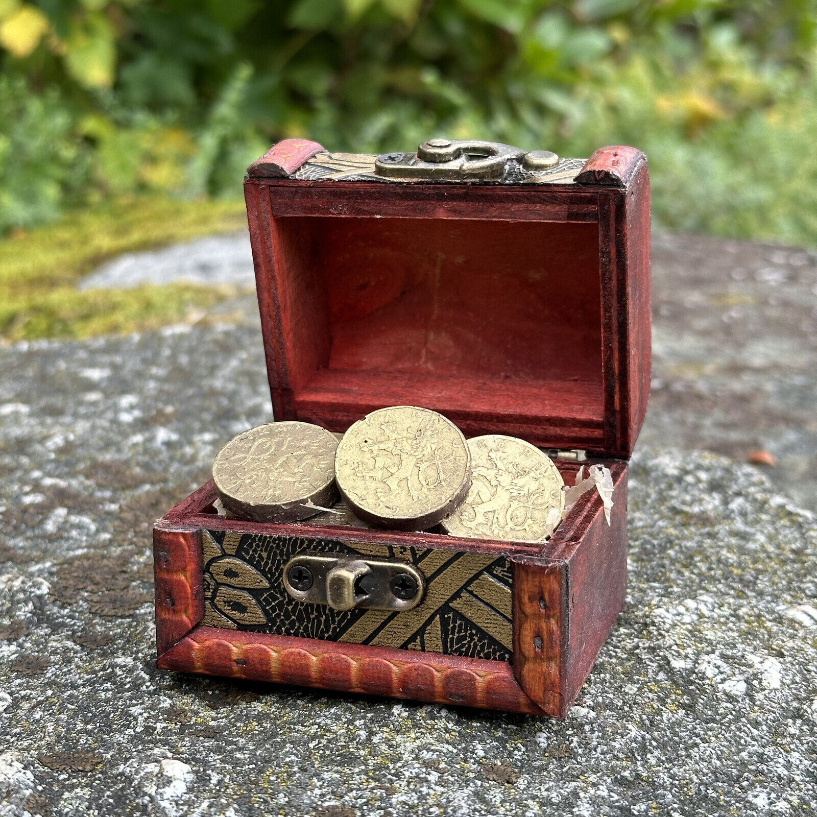 Chocolenka Truhlička s čokoládovým pokladem (malá)