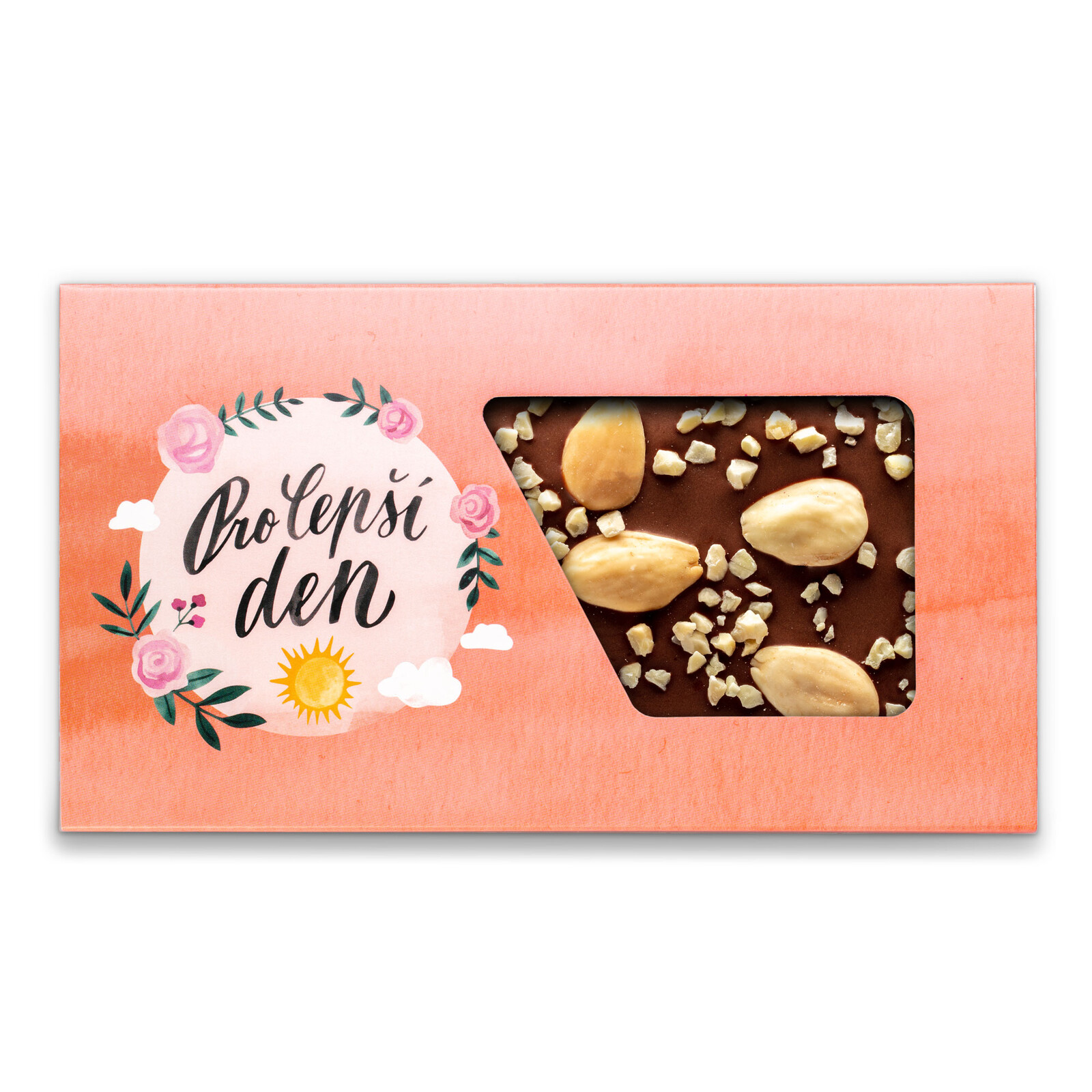 Choklid Pro lepší den | 55% čokoláda s mandlemi