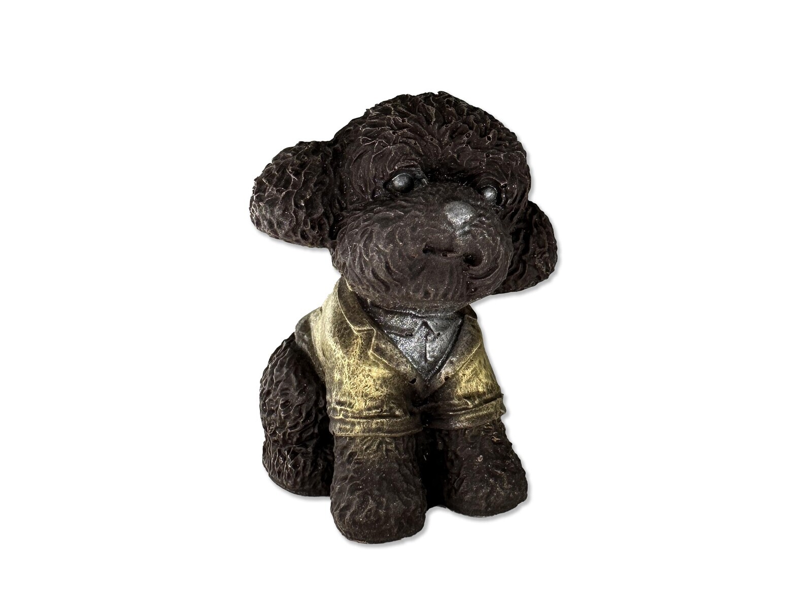 Chocolenka Čokoládový pes 3D - Malý v košili