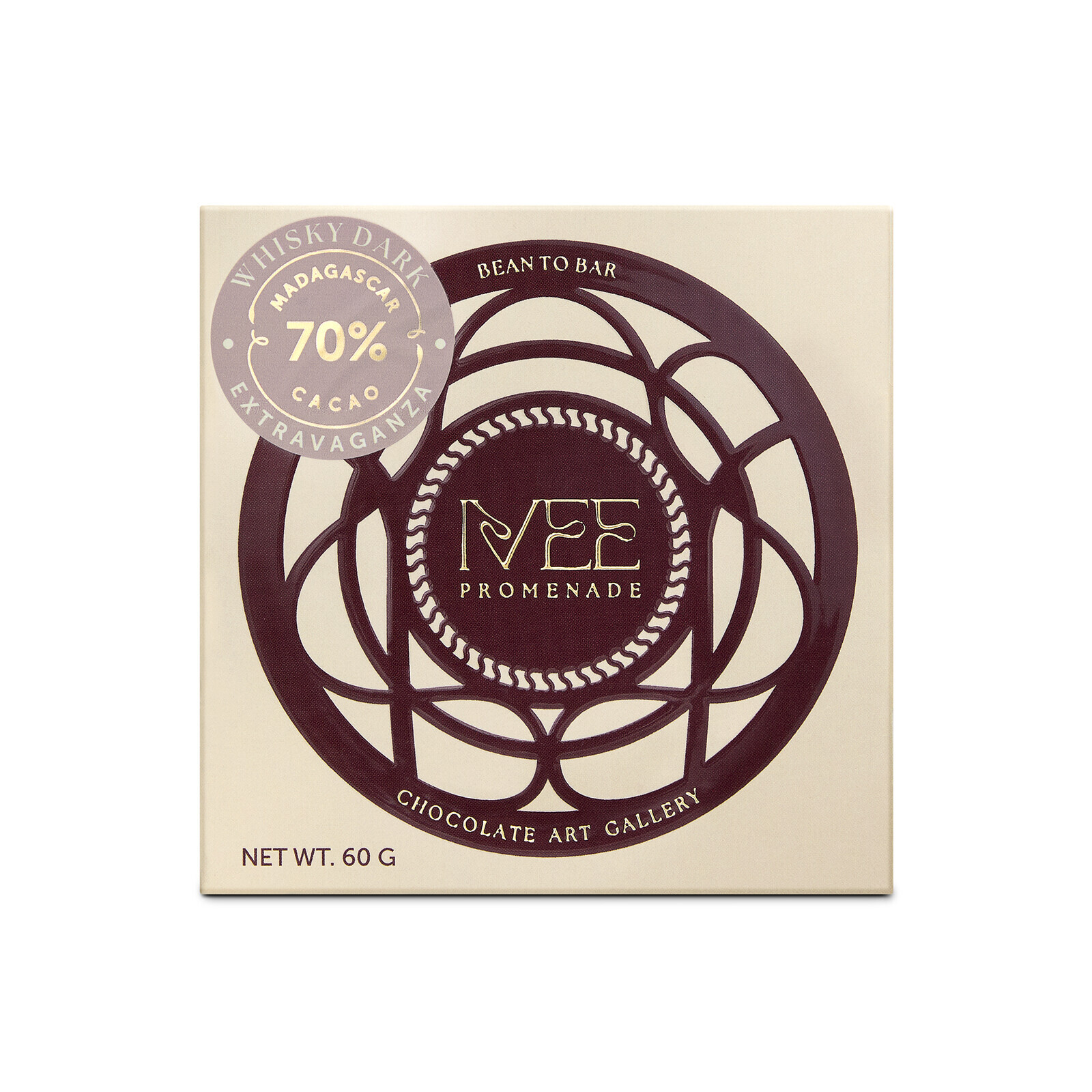 Ivee Promenade 70% Tmavá čokoláda Madagaskar - Whisky