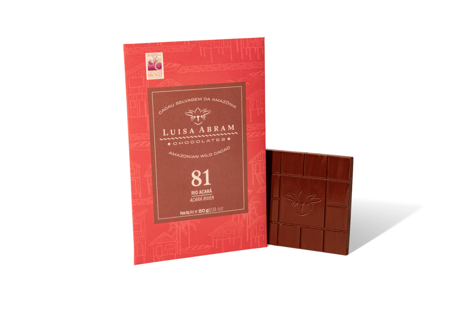 Luisa Abram 81% Tmavá čokoláda - Acará River
