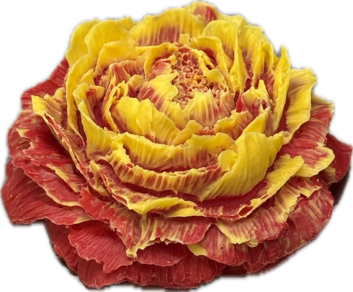 Chocolenka Čokoládový Karafiát - Červeno žlutý