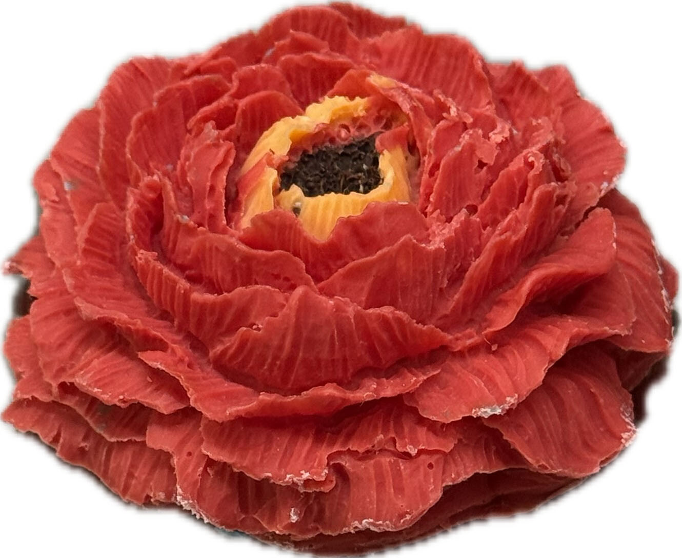 Chocolenka Čokoládový Karafiát - Červeno oranžový