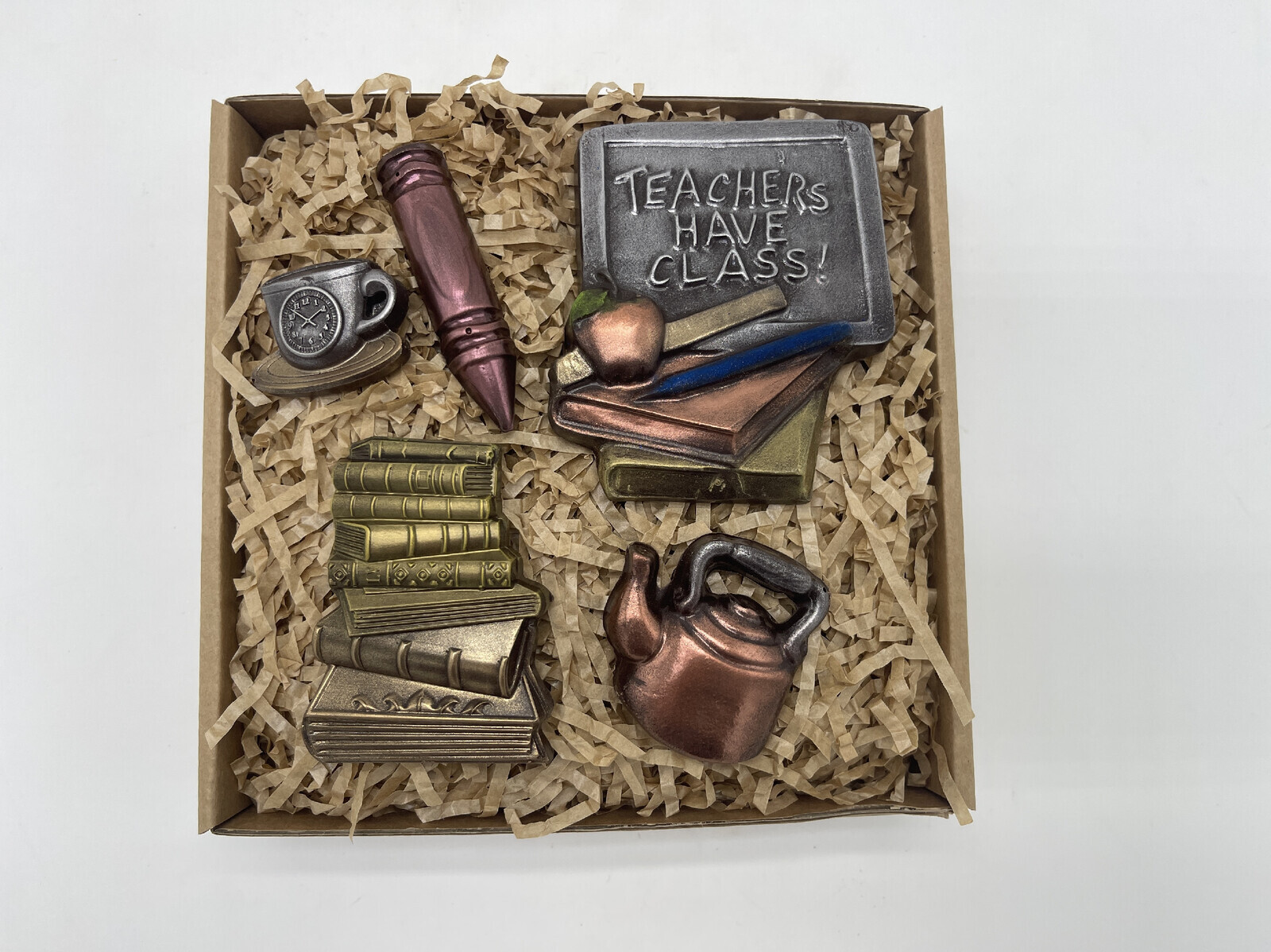 Chocolenka Čokoládová sada - Díky, že učíte srdcem