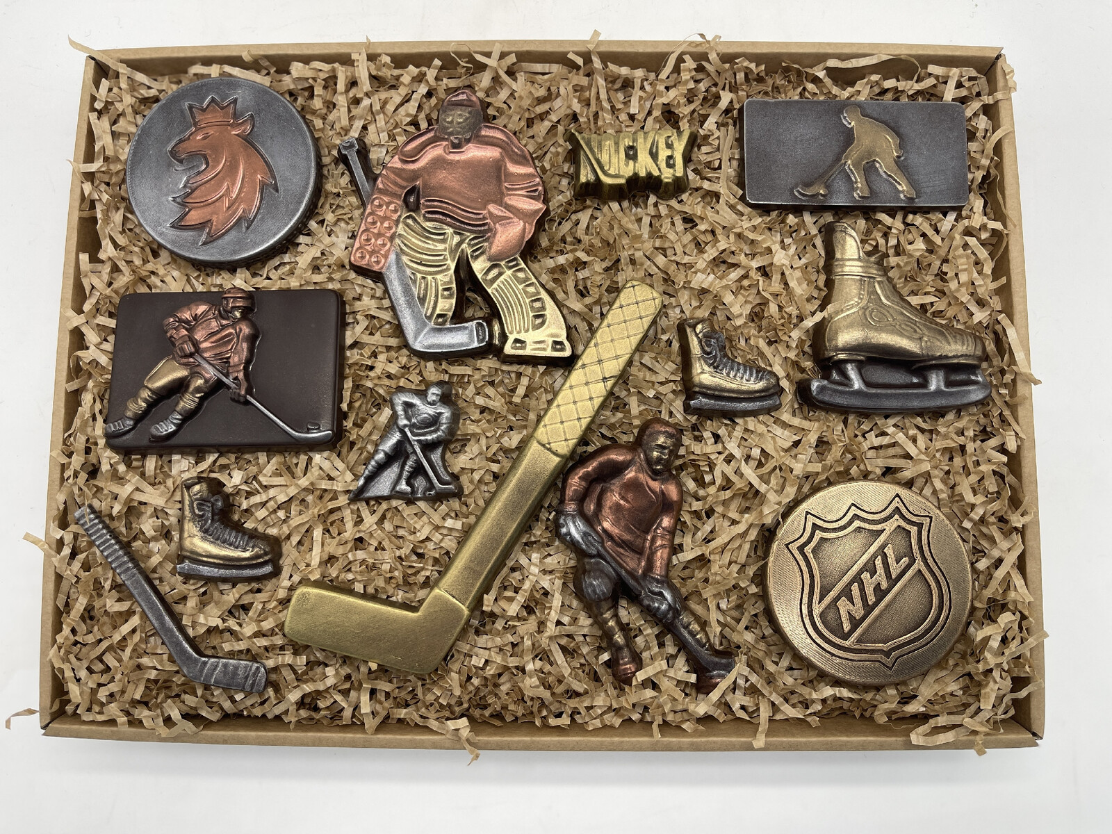 Chocolenka Maxi čokoládová sada - Pro milovníky hokeje