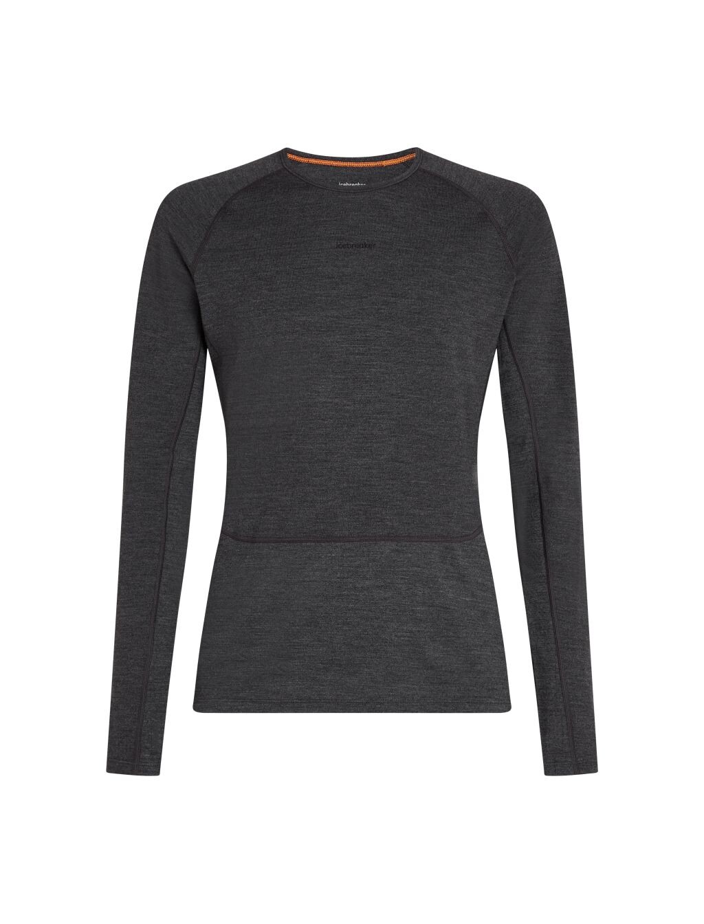 ICEBREAKER Mens 260 ZoneKnit LS Crewe, Jet Heather velikost: L