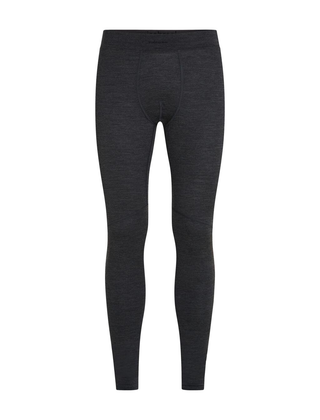 ICEBREAKER Mens 200 MerinoFine Ace Leggings, Jet Heather velikost: L