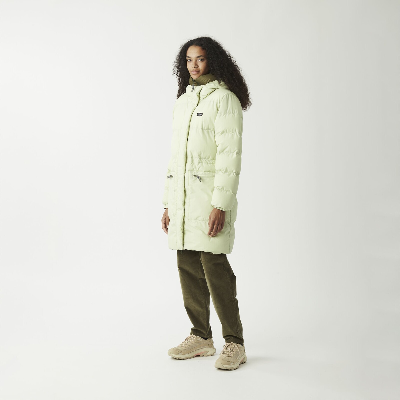 PICTURE Inukee Reversible 20/20, Tobacco Tender Green velikost: M