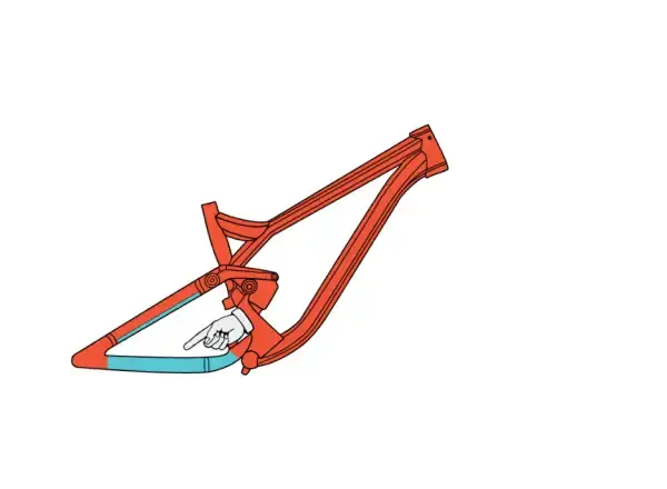 RideWrap ochranná fólie pod řetěz černá